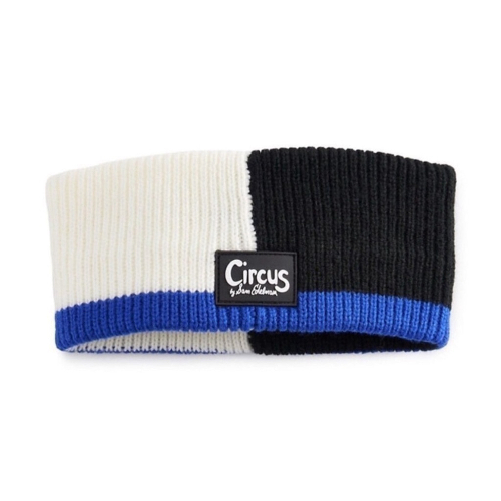 Circus by Sam Edelman Woman’s colorblock headband blue black cream
